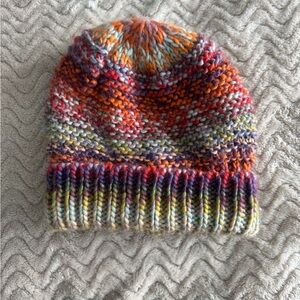 Charlie Paige Colorful Knit Beanie
